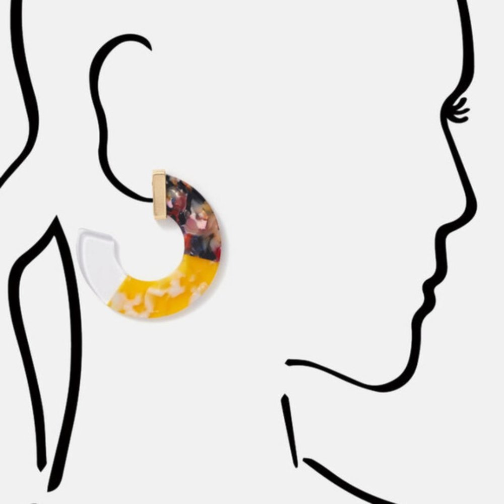 🆕️ Circle Resin Earrings